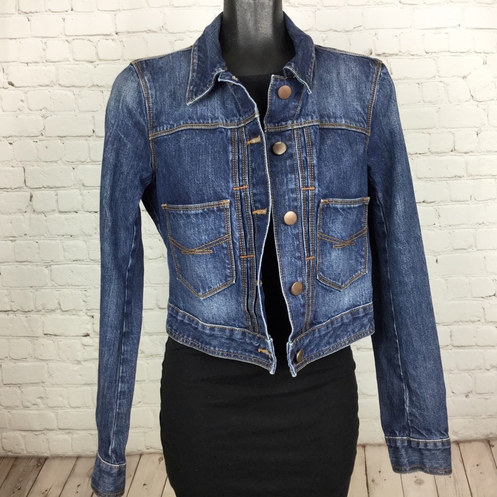 Gap / Denim crop jacket vintage collection - Picture 2 of 7